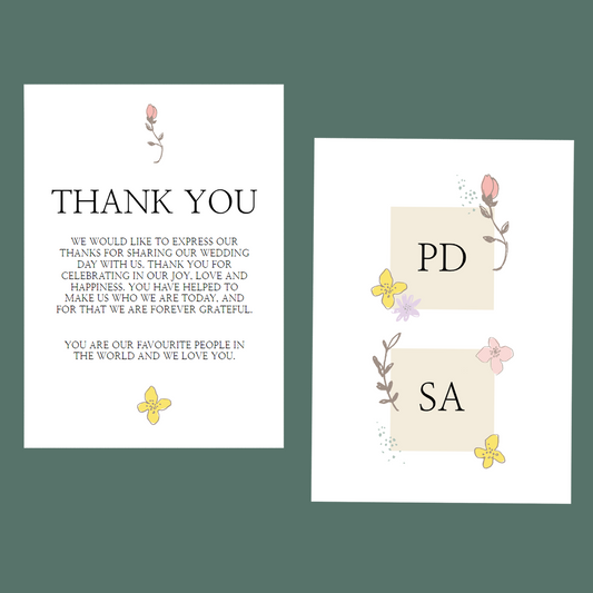 Thank You Cards - A Spring Day