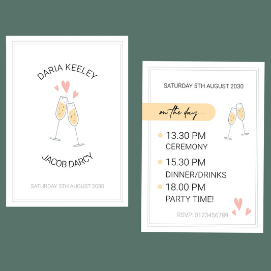 Wedding Invitations - Wedding Celebration