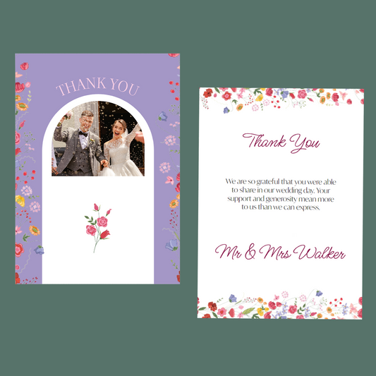 Thank You Cards - Floral Meadow