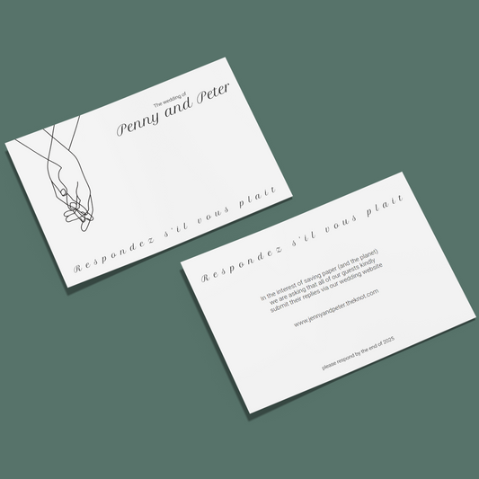 RSVP Cards - Together Forever