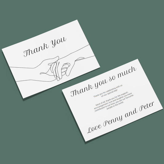 Thank You Cards - Together Forever