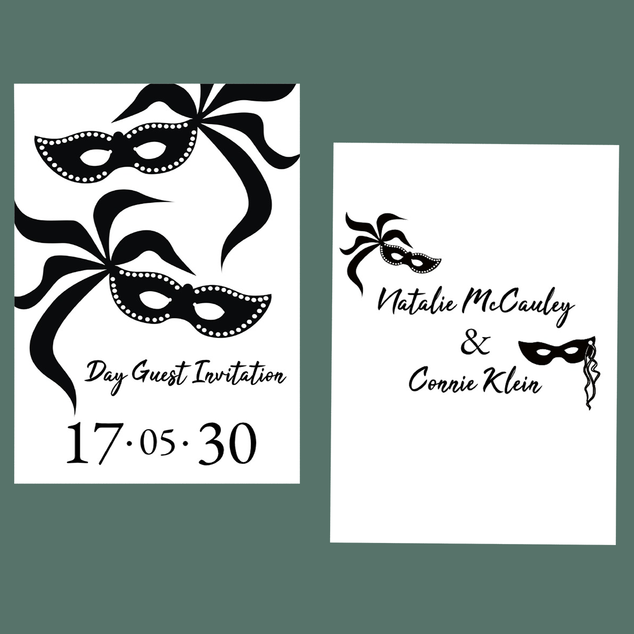 Save The Date - Masquerade