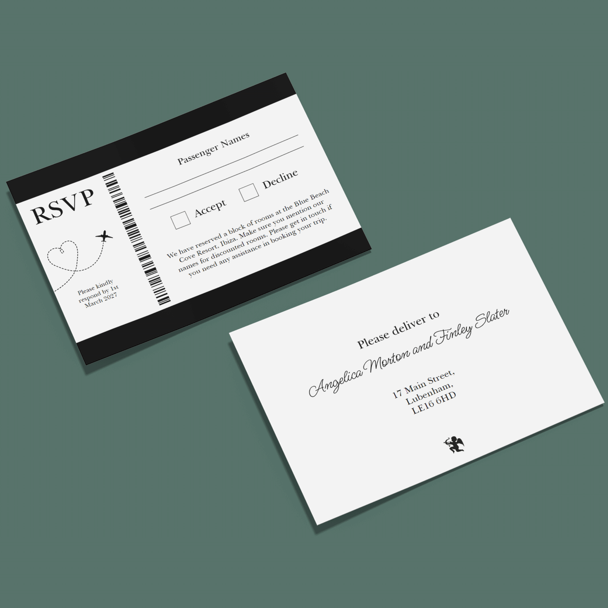 RSVP Cards - New Adventure