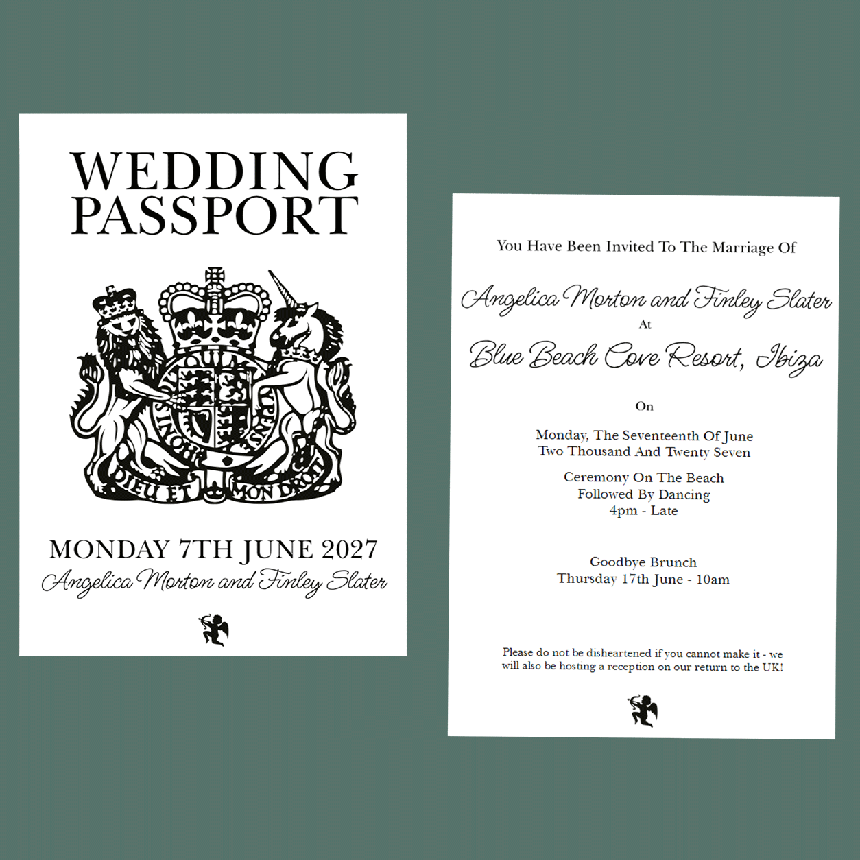 Wedding Invitations - New Adventure