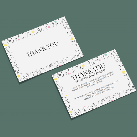 Thank You cards - Spring Dreams