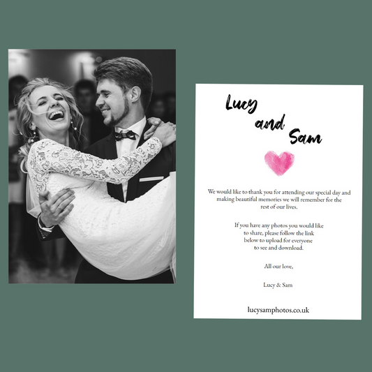 Thank You Cards - Pink Wishes