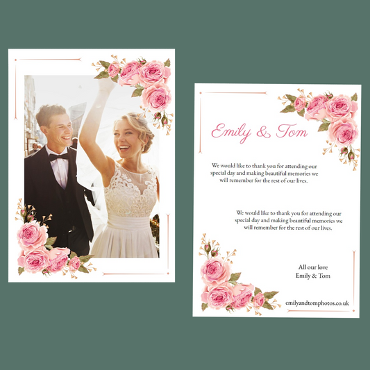 Thank You Cards - Peony
