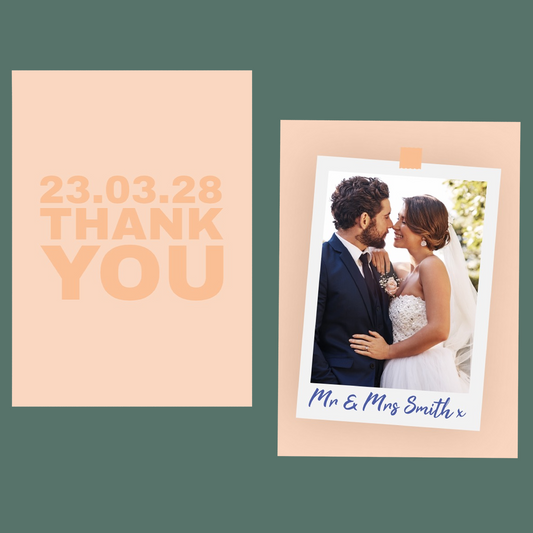 Thank You Cards - Polaroid Memories