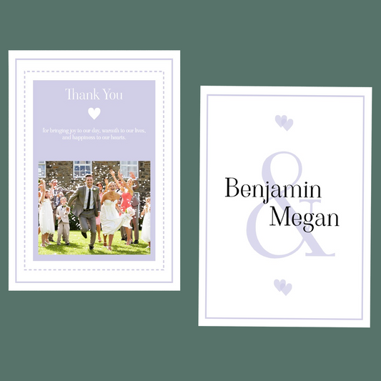 Thank You Cards - Purple Dreams