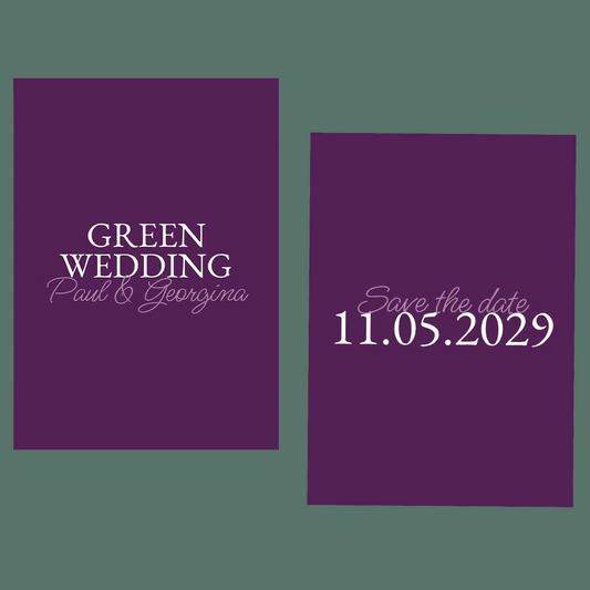 Save The Date - Damson Dreams