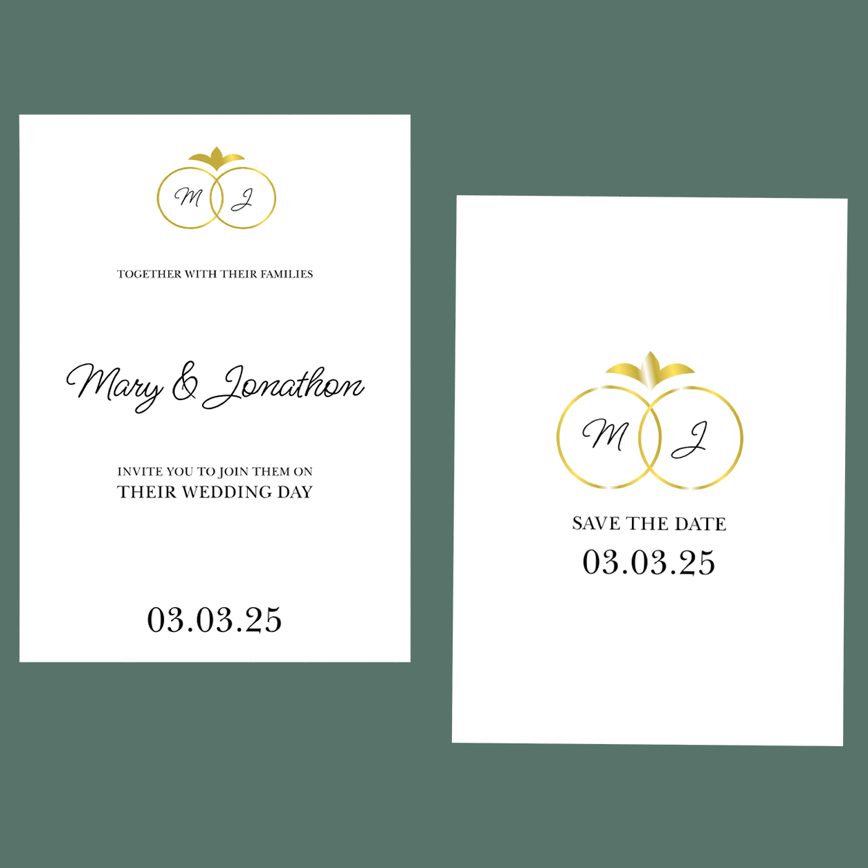 Save The Dates - Say I Do