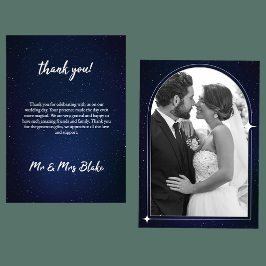 Thank You Cards - Starry Night