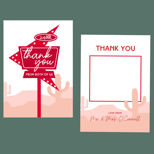 Thank You Cards - Vegas