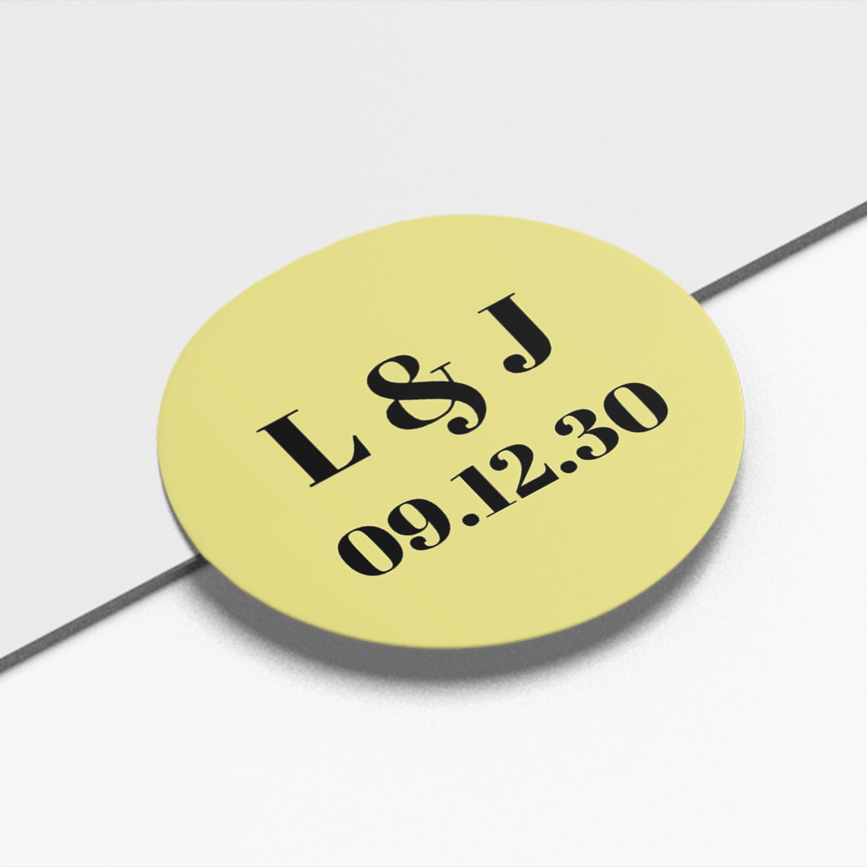 Stickers - Retro Yellow