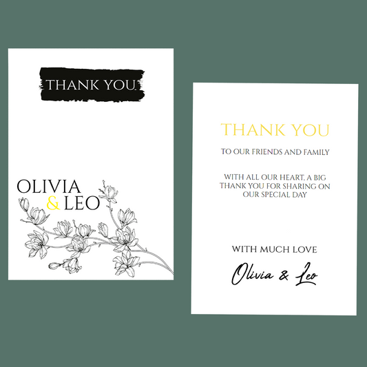 Thank You Cards - Simply Yellow