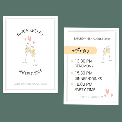 Wedding Invitations - Wedding Celebration