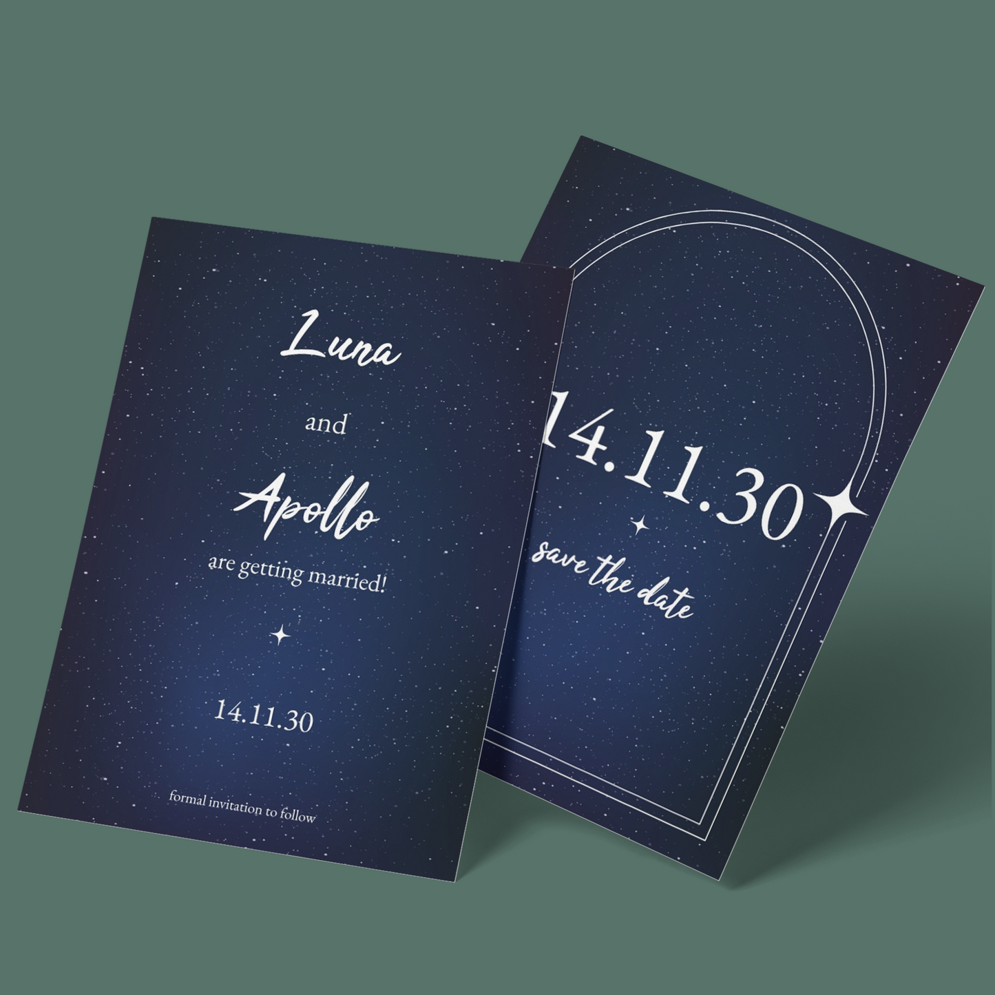 Save The Date - Starry Night